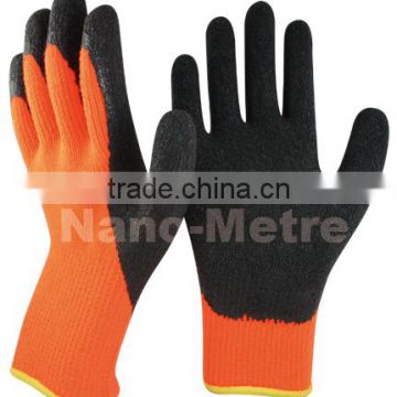 NMSAFETY 7G Thermal glove foam latex coated winter glove