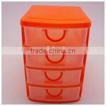 PP Convenient 4 Layers Plastic Drawer