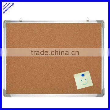 Standard size wholesale magnetic cork bulletin board with aluminium frame