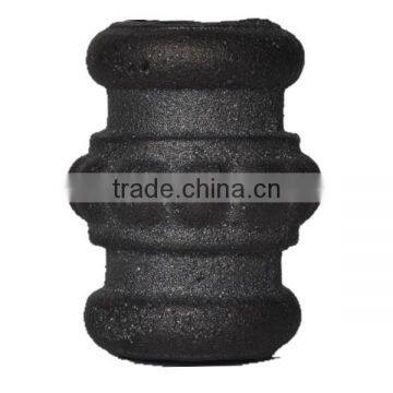 Ornament Cast Iron Fence&gates Collars and Bushes,round Base photo-2