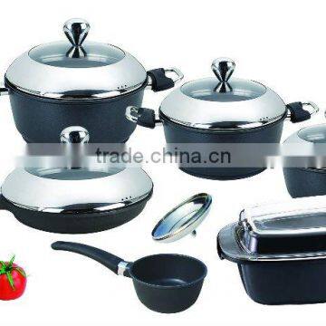 Die-casting Aluminum Non-Stick Cookware Set