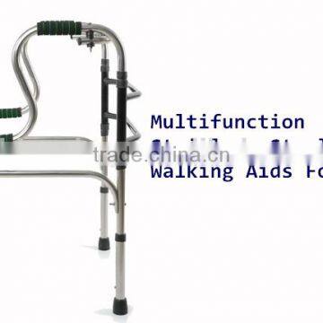 Folding Stainless Steel Adjustable Walking Aids For Elderly photo-5