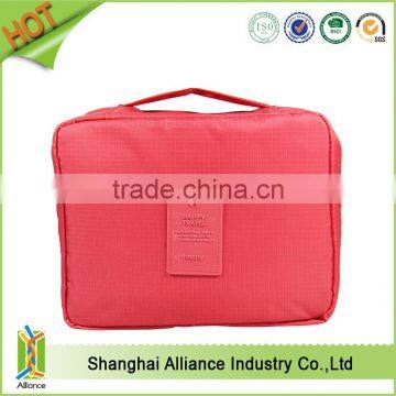 2016 Wholesale Custom Makeup Travel Toiletry Promotional Fashion Wholesale Travel Cosmetic Bags