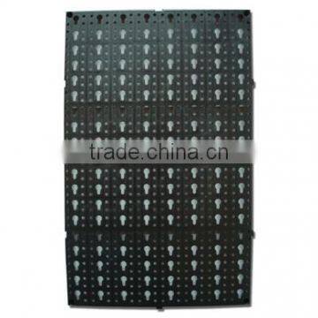 82 Piece Plastic Wall Board Tools Rack Set