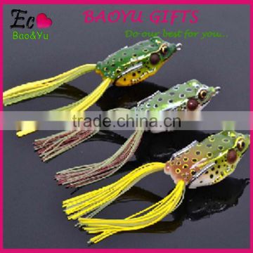 Model LYO3 Frog super soft Lures 55mm 14g floating fishing bait