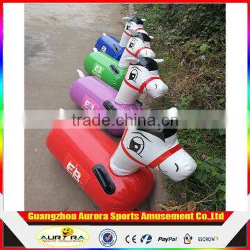 Good and funny games Inflatable Pony Hop Racing giant horse games