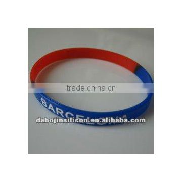 USA flag color silicon wristbands 2013 promotion gift