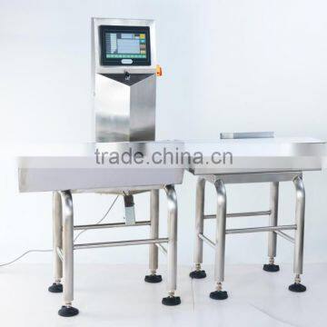 weight sorting check weigher machine