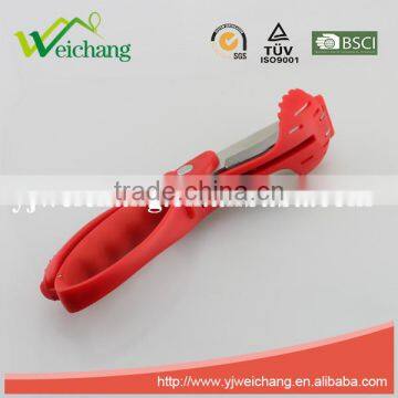 WCJ656 Premium Stainless Steel Precision Salad Kitchen Scissors & Salad Tongs In-one photo-2