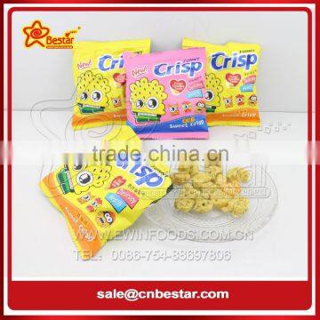 Mini Sweet Crisp Fried Cracker Ball Snack Seaweed/Barbecue Flvaor