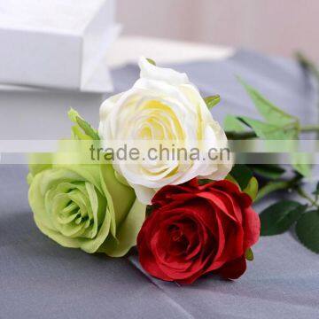 New t Sale in China Artificial Flower Decor Wedding Artificial Chinese Rose Flower Fake Decoration Flower Decoration photo-2