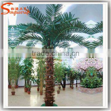 Latest Design All Kinds of Decorative Metal Palm Trees Canada Artificial Plastic Palm Tree photo-2