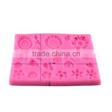 Sunflower Fondant Chocolate Mold Mold Arts DIY Baking Cake Decoration Mould Tool 1688 Agent photo-3