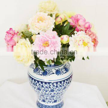 wholesale silk cloth flowers manufacturer peony artificial flower