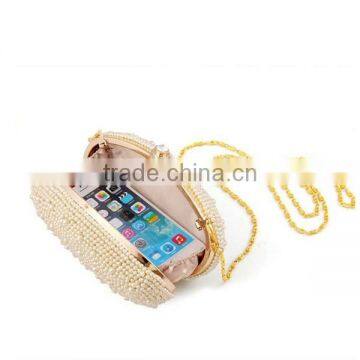 Minaudiere Bag Mother of Pearl Evening Clutch Case photo-5