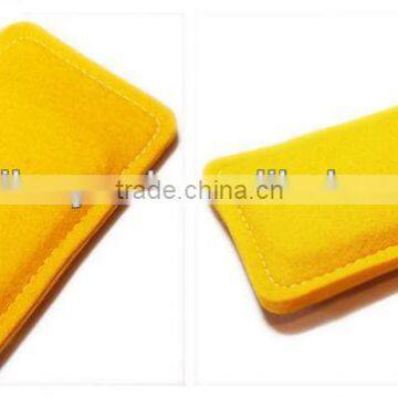 Yellow Felt Phone Case For Lovers Couple