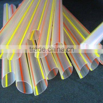 12mm Diemater Big Plastic Bubble Tea Straws In Bulk 100pcs per pack