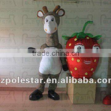 Giraffe Costume NO.2429 Jump Deer Mascot Costumes photo-2