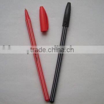 BHNPP4484 Promotional Gift Pen Plastic Stripe