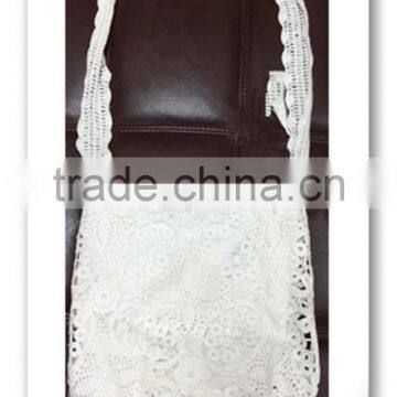 2015 New Design 100% Cotton Handmade Fashion Embroidered Luxury Crochet Handmade Shoulder Bag