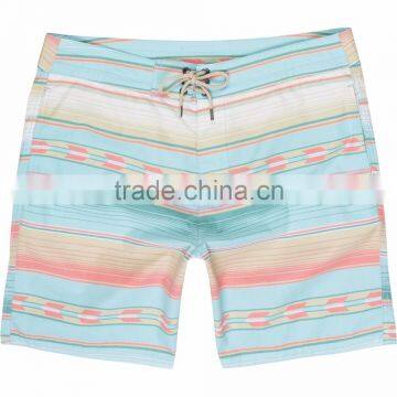 Customize Classic Board Short for Man Breathable Recycled Polyester Cotton Construction Swim Trunk Side And Hidden Back Pocket photo-5