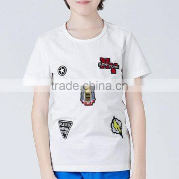 Trendy Printing White Kids T-shirts Wholesale photo-1