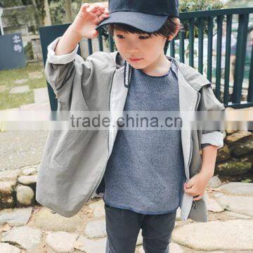 Zm35736a Fancy Boys Trench Coat Kids Life Bomber Jacket photo-2