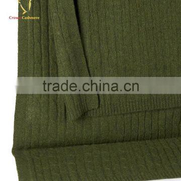 Cable Knit Baby Blanket Wholesale,Merino Wool Baby Blanket Cable Design photo-2