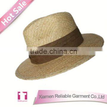 Free sample Blank sombrero straw hat wholesale handmade straw hat/ custom sombrero straw hat