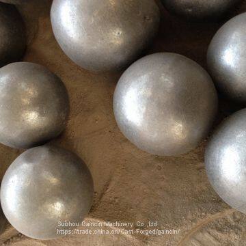 Dia.50,60mm Grinding Media Cast Chromium Steel Balls, Casting Iron Balls Grinding Media photo-2