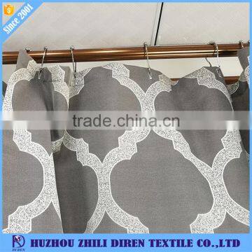 100% Polyester Beautiful Bathroom Shower Curtain Made In China photo-3