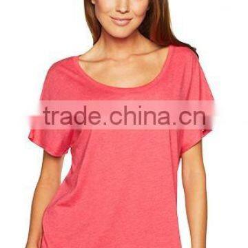 Next Level Apparel Ladies' Tri-Blend Dolman Tee - Made From 50% Polyester, 25% Cotton, 25% Rayon and Comes With Your Logo photo-2