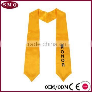 Graduation Honor Stoles/ Sashes With Angled Cut and Trim photo-6