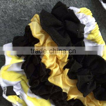 Little Girls Boutique Remake Clothing Sets Infant Girl Clothes Baby Gold Chevron Navy Swing Tops Heart With Matching Headband photo-3