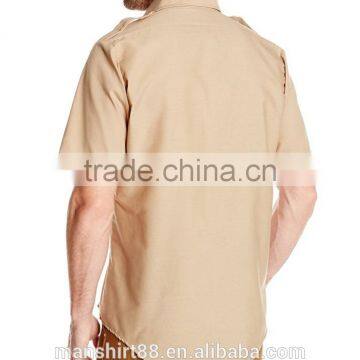 Men's Classic Short Sleeve Security Uniform Shirt photo-2