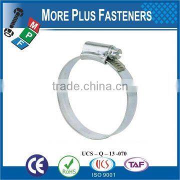 Made in Taiwan Stainless Steel German Type Hose Clamp Small Hose Clamps Round Hose Clamp photo-3