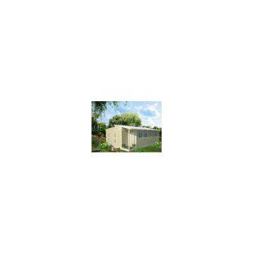 Light Steel Frame Australian Granny Flats , One Slope Roof House