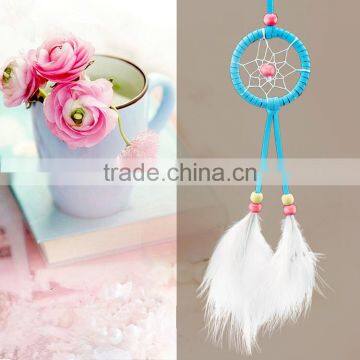 Mini Dream Catcher Handmade Ornament for Car or House Decoration Creative Artware photo-5