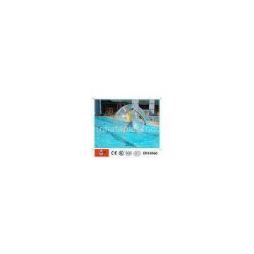 Transparent PVC / TPU Inflatable Water Walking Ball with TIZIP Zipper for Swimming Pool