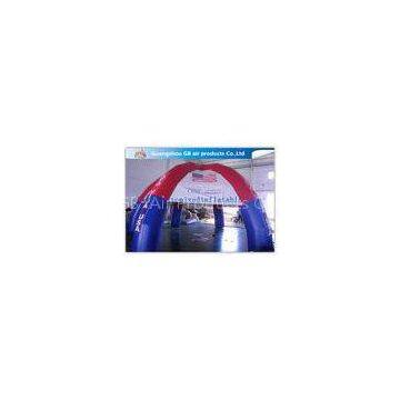 Colorful Outdoor Dome inflatable tailgate tent personalized canopy tent with 6 Legs