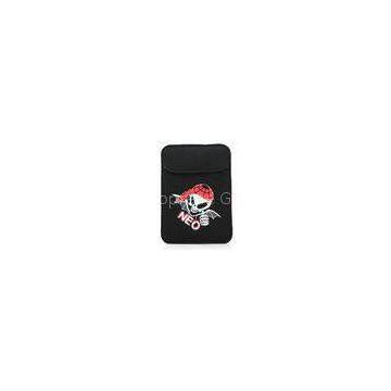 Custom Padded Neoprene iPad Sleeve with Silkscreen Printing , Waterproof