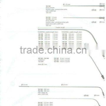Suction Instruments, Wullstein Suction Tube