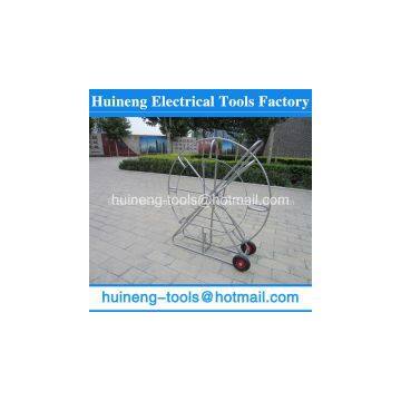 Duct rodder For conduct and clean of the underground cable installation