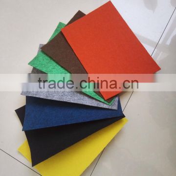 High quality polyester needle punched slip-resistant plain moquette exhibition carpet