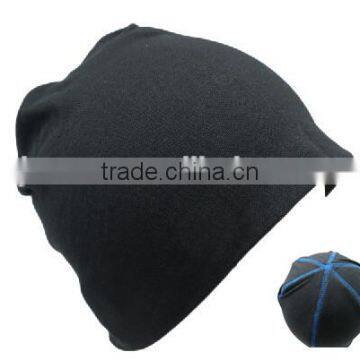 Cuff Blank Plain Ski Custom Knit Skull Beanie In Stocks