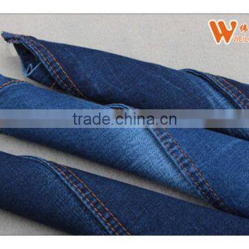 8.5OZ Ancient Cotton Indigo Denim Jeans Fabric photo-2