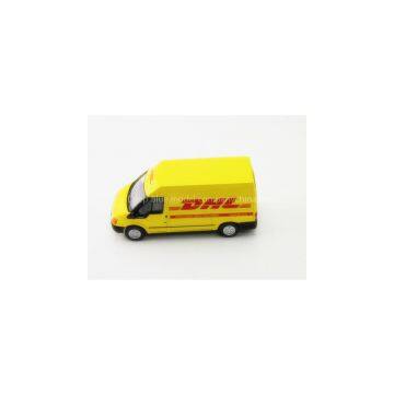 1:32 DHL diecasting model van toy