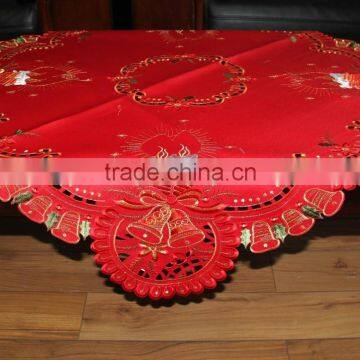 square christmas use table cloth