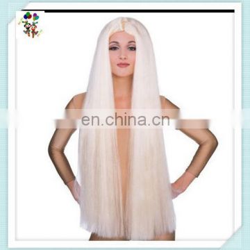 Halloween Fancy Dress Costume Long Blonde Party Wigs HPC-0078