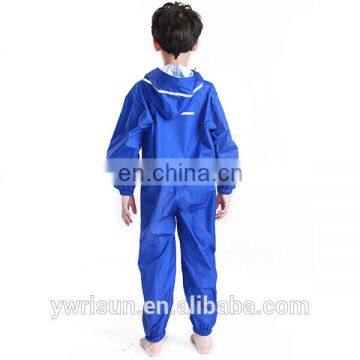 High Quality Waterproof Nylon Raincoat Kids Rain Coat With Custom Logo For 2-14 T photo-4